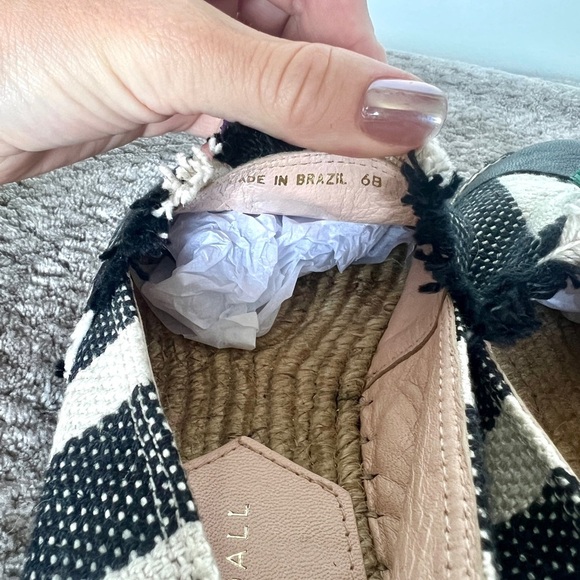 NWOT Loeffler Randall Mara Pom Espadrille - Picture 6 of 7